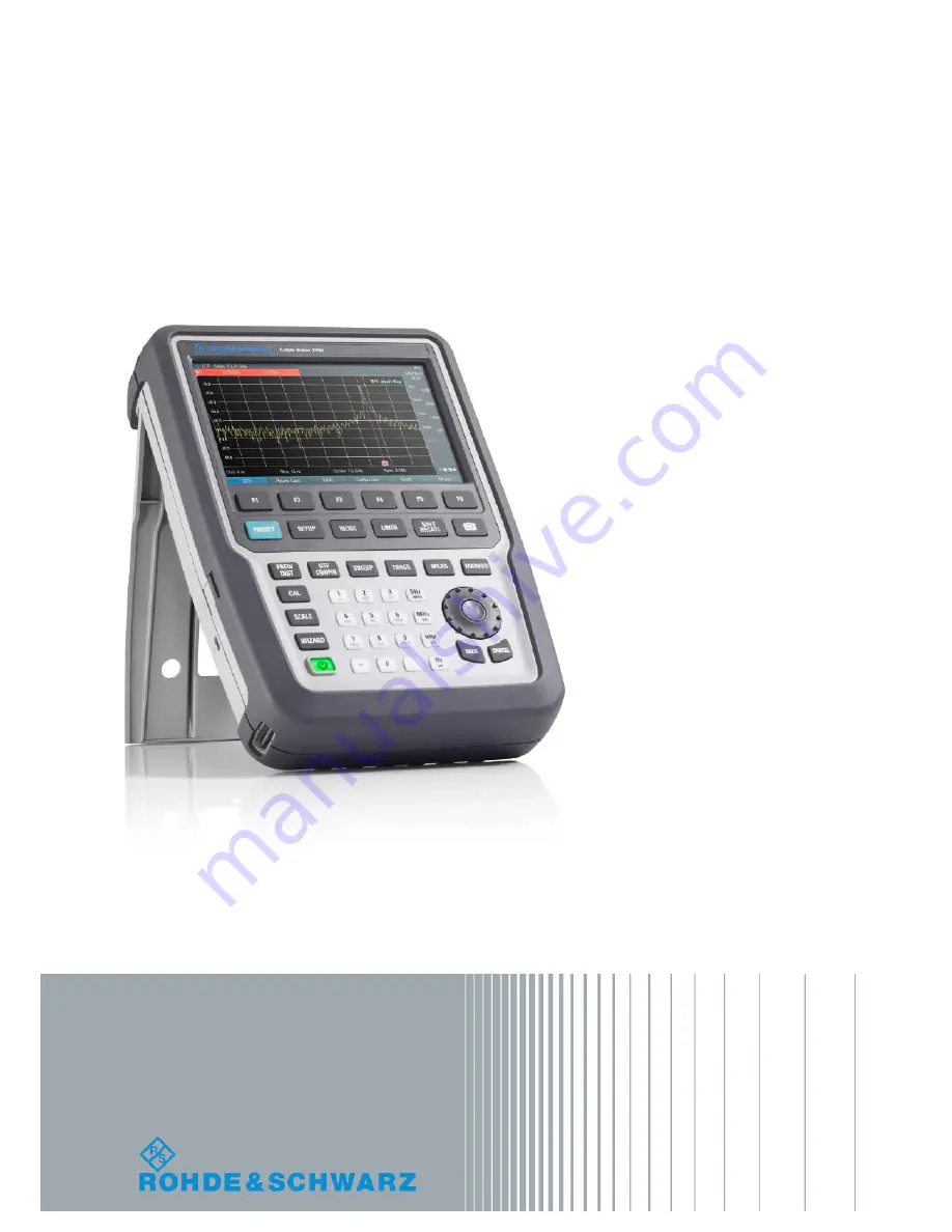 Rohde & Schwarz 1321.1211.02 User Manual Download Page 1