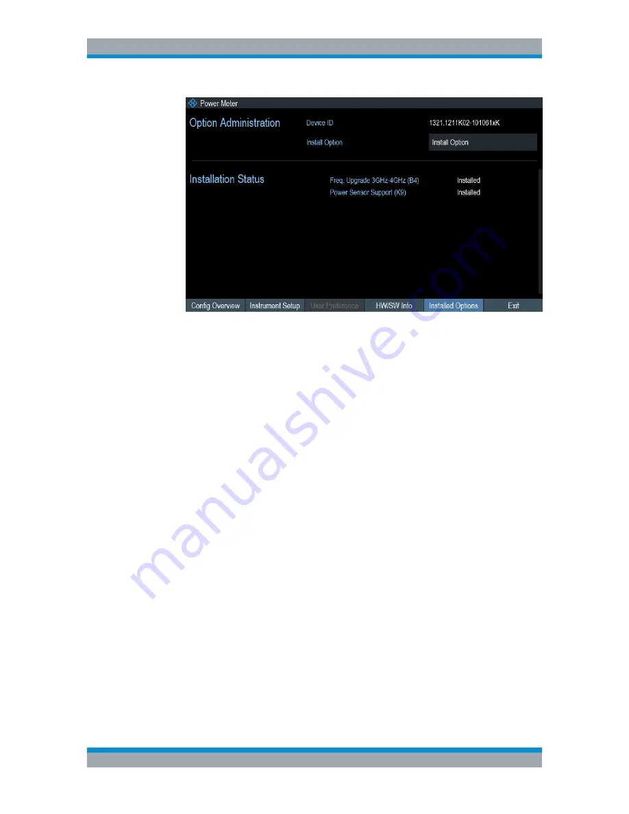 Rohde & Schwarz 1321.1211.02 User Manual Download Page 73