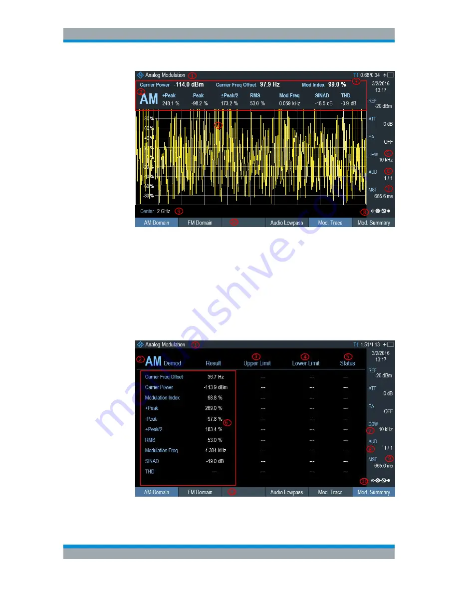 Rohde & Schwarz 1321.1211.02 Скачать руководство пользователя страница 282