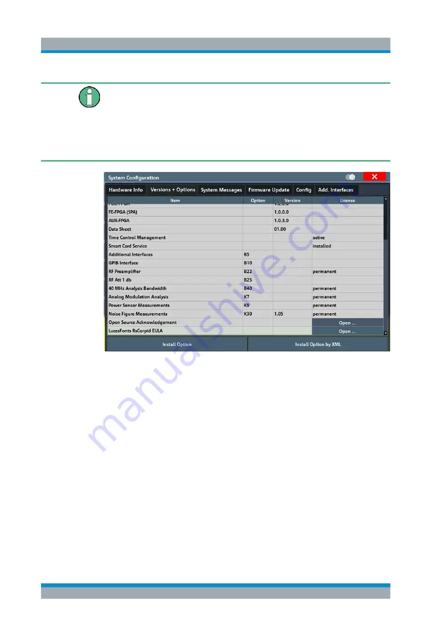 Rohde & Schwarz 1323.0012.03 User Manual Download Page 134