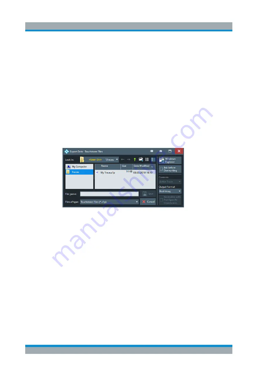 Rohde & Schwarz 1323.0012.03 User Manual Download Page 208