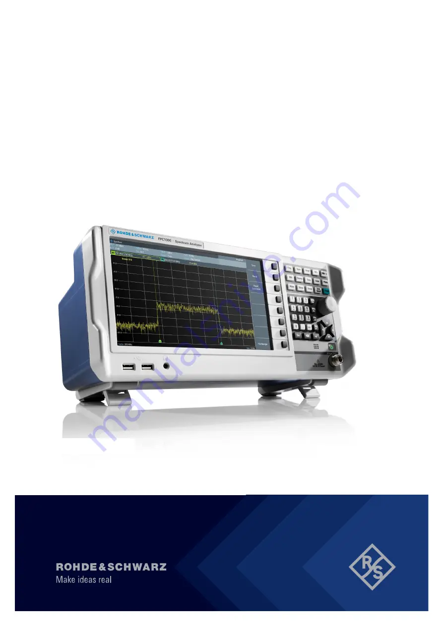 Rohde & Schwarz 1328.6660K02 Getting Started Download Page 1