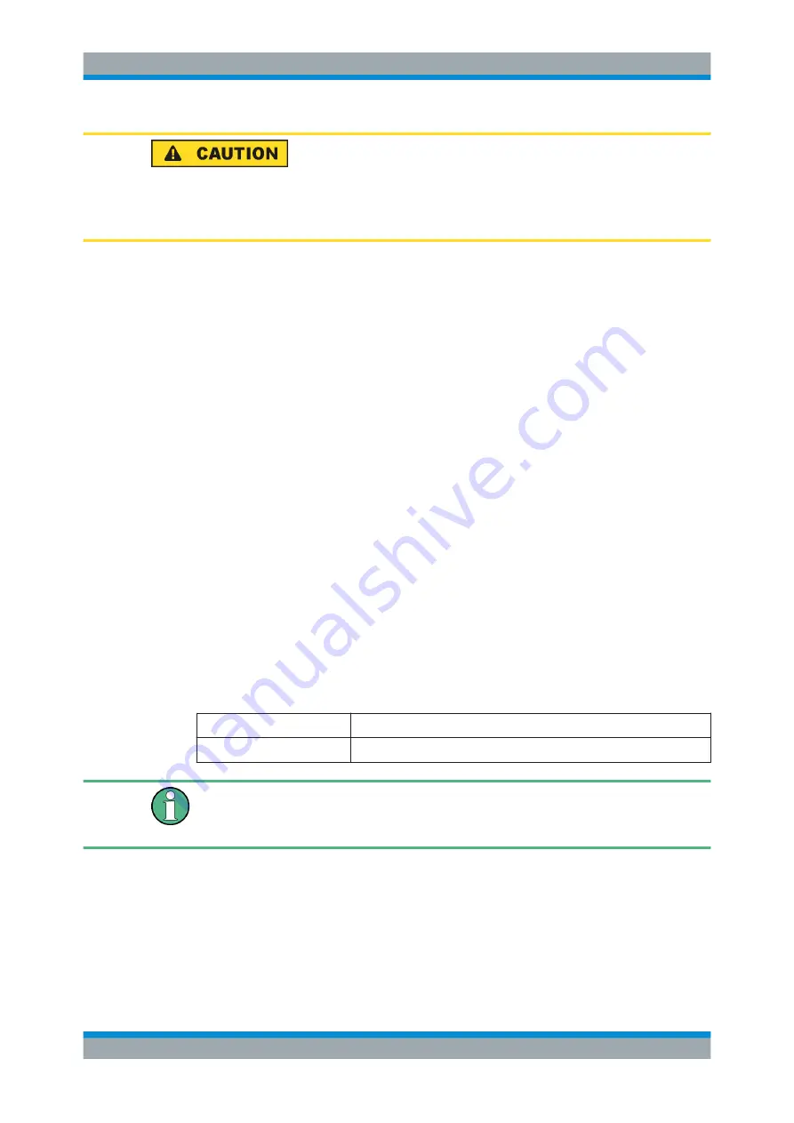 Rohde & Schwarz 1335.7500K02 Getting Started Download Page 11