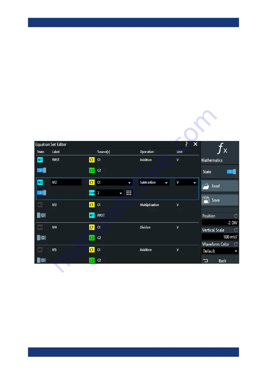 Rohde & Schwarz 1335.8794.02 User Manual Download Page 107