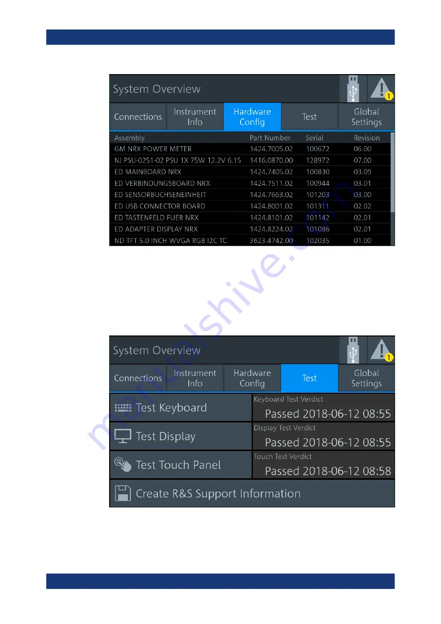 Rohde & Schwarz 1424.7805K02 User Manual Download Page 167