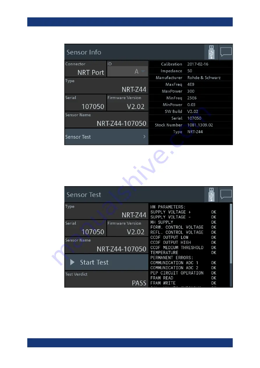 Rohde & Schwarz 1430.0105K02 User Manual Download Page 73