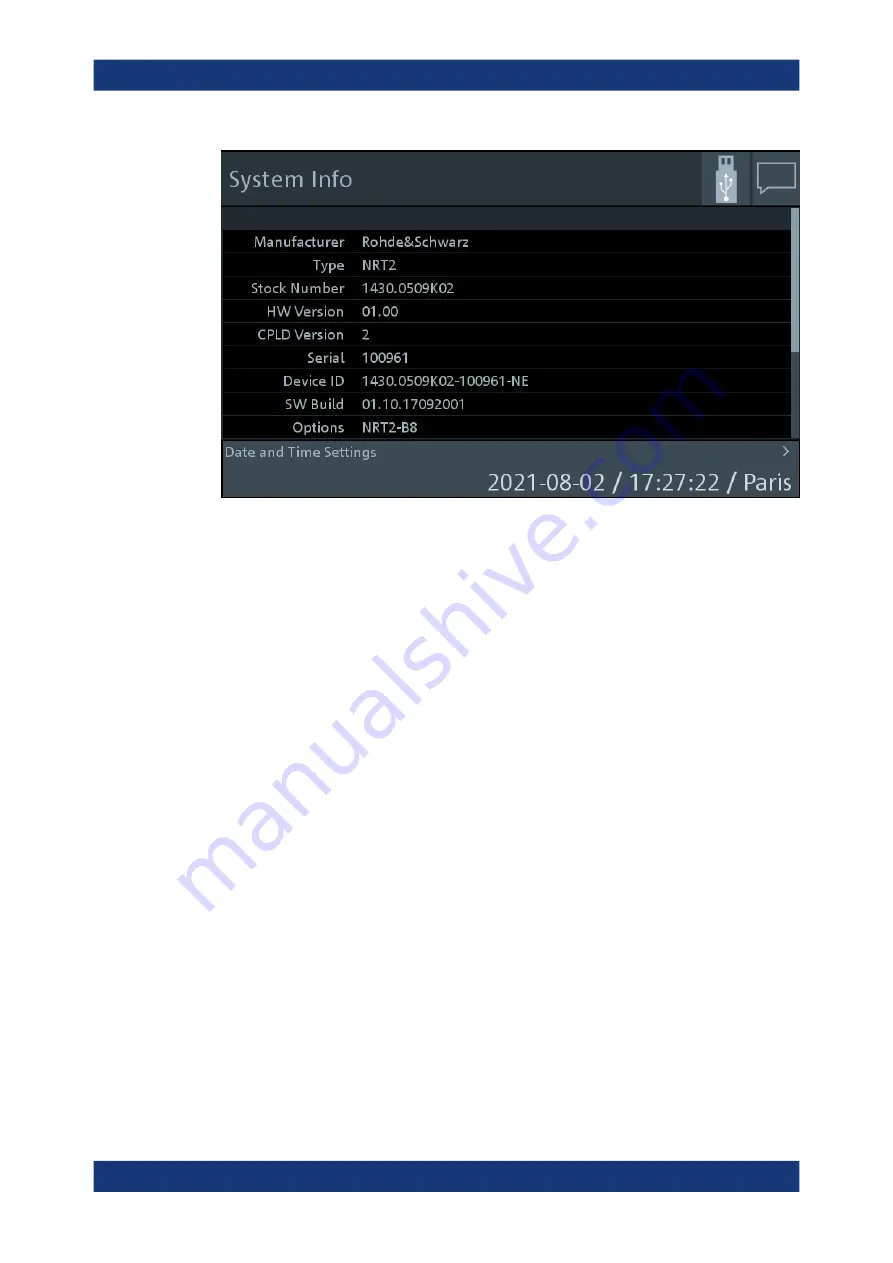 Rohde & Schwarz 1430.0105K02 User Manual Download Page 75