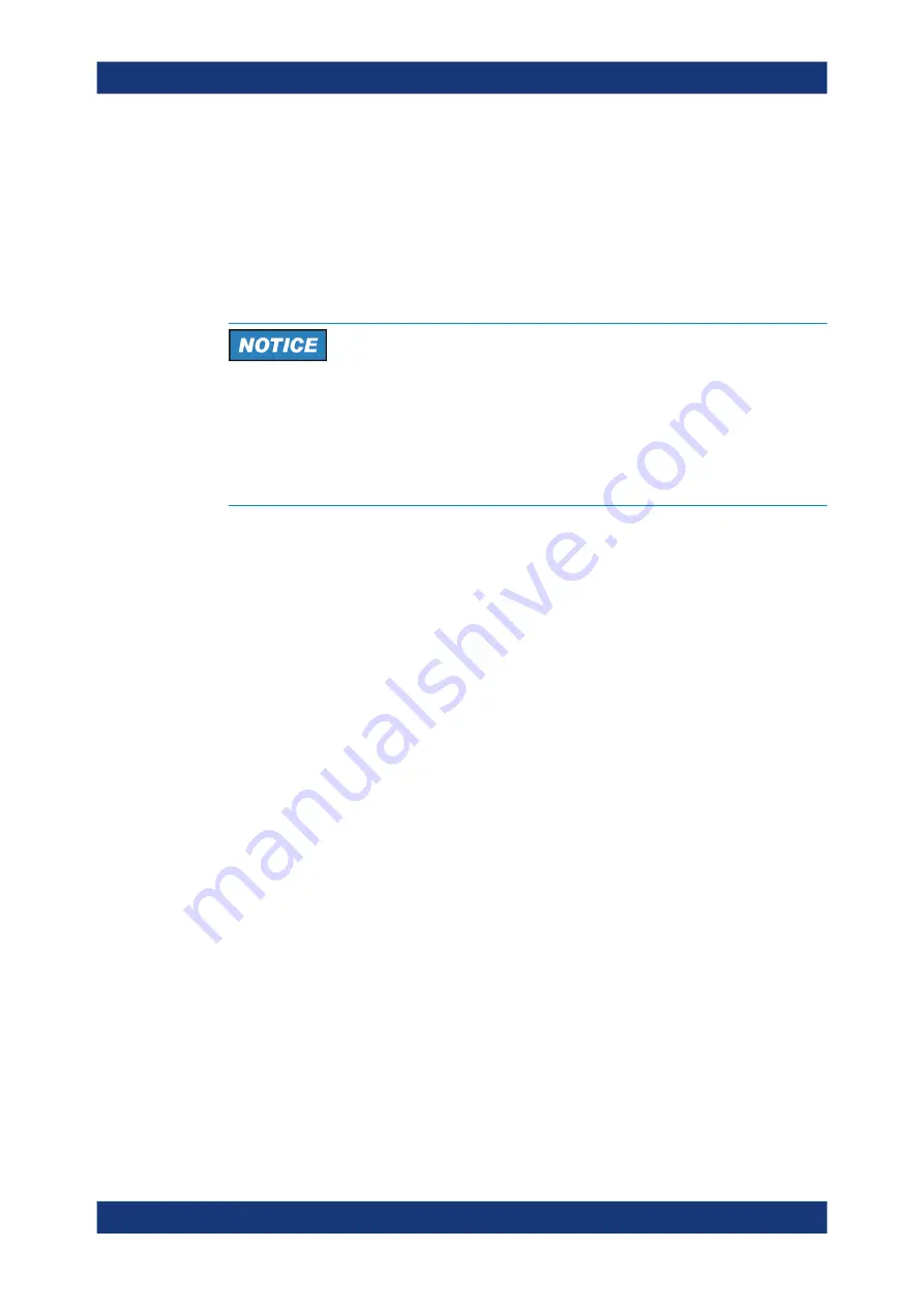 Rohde & Schwarz 1430.0105K02 User Manual Download Page 86