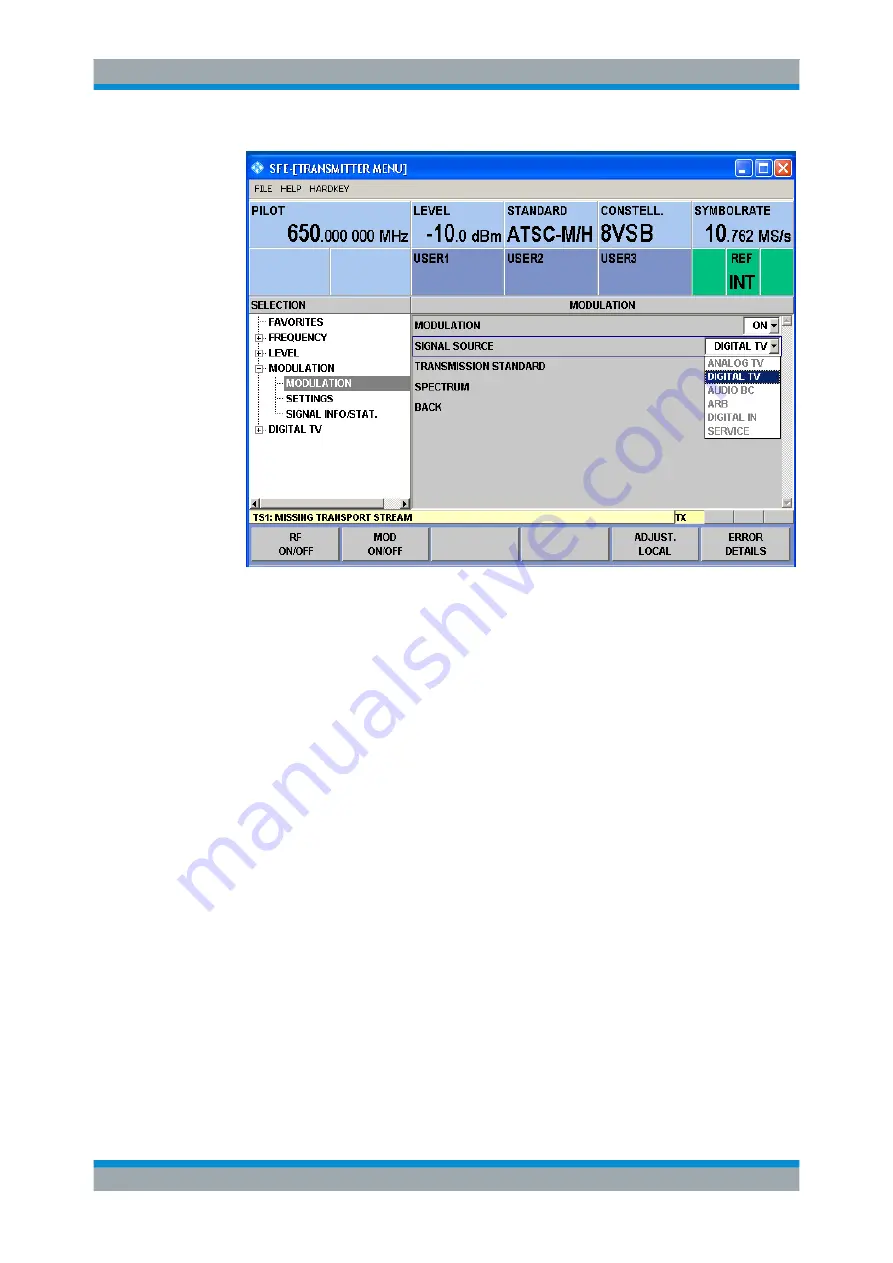 Rohde & Schwarz 2112.4100.02 Скачать руководство пользователя страница 58