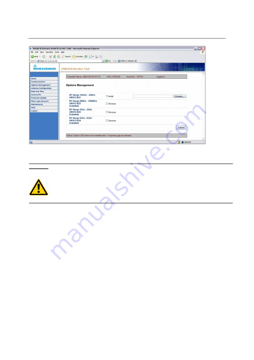 Rohde & Schwarz 3030.3013.02 System Manual Download Page 21