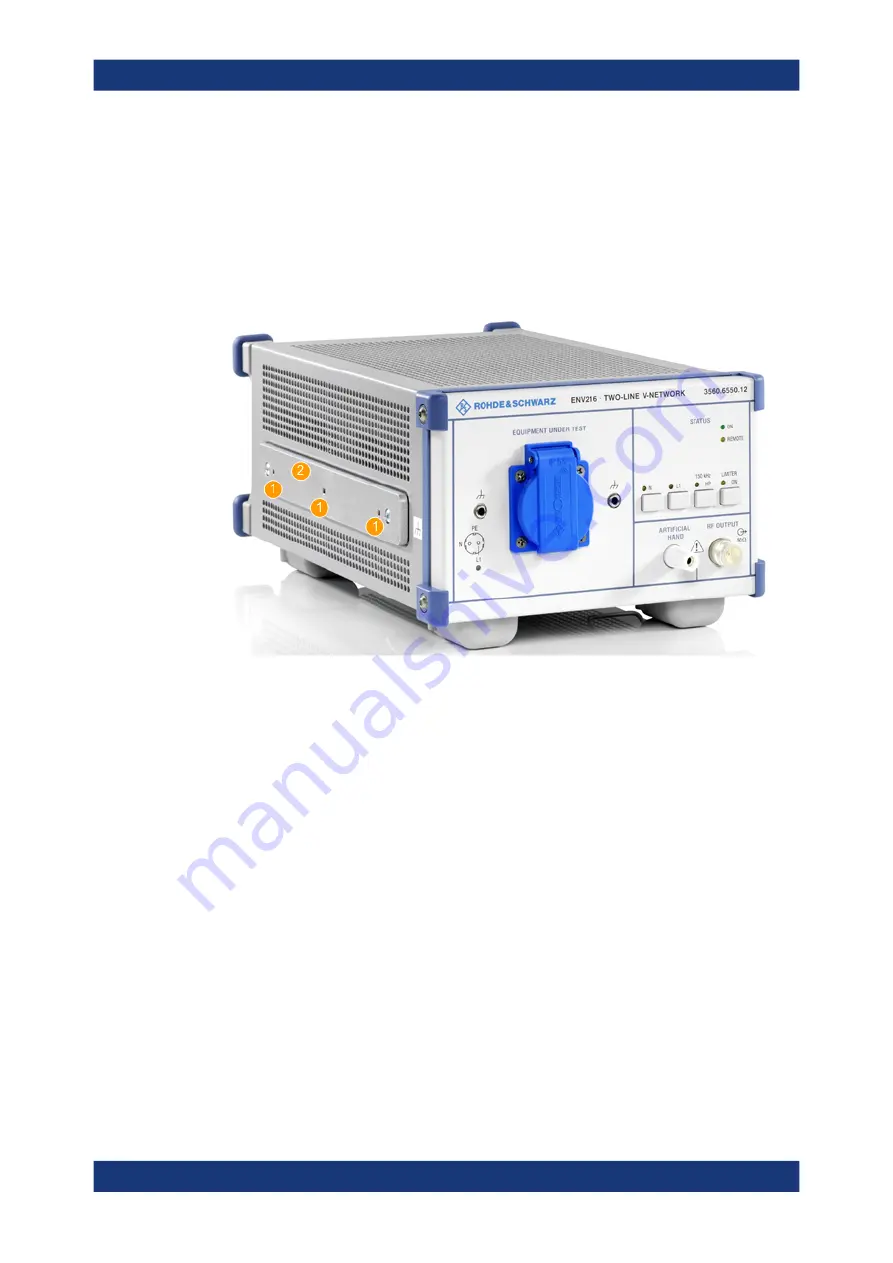 Rohde & Schwarz 3560.6550.11 User Manual Download Page 19