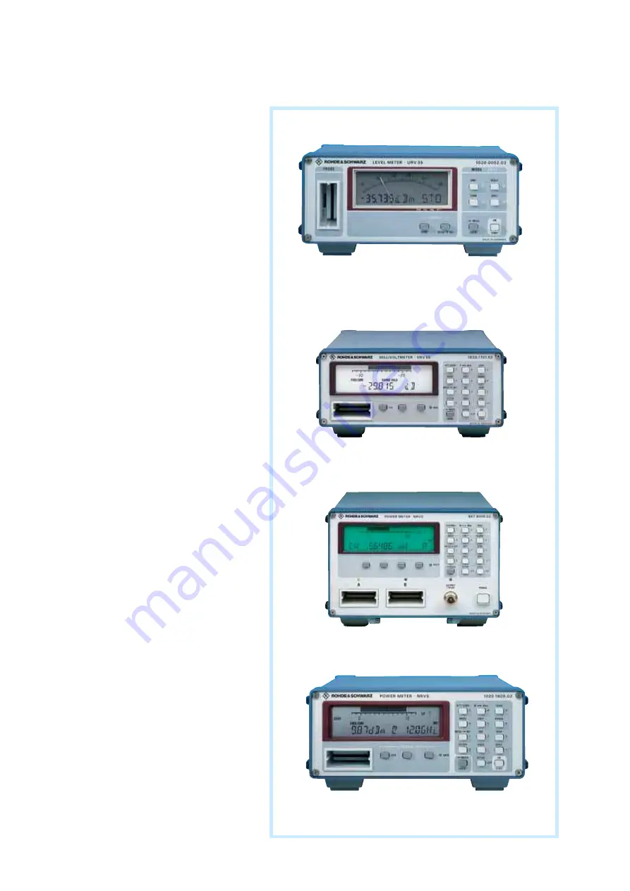 Rohde & Schwarz 395.0512.02 Manual Download Page 7