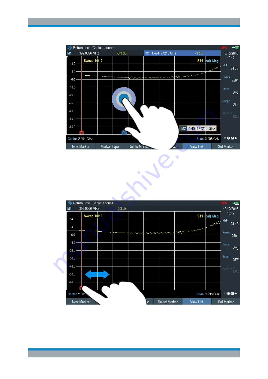 Rohde & Schwarz Cable Rider ZPH User Manual Download Page 105