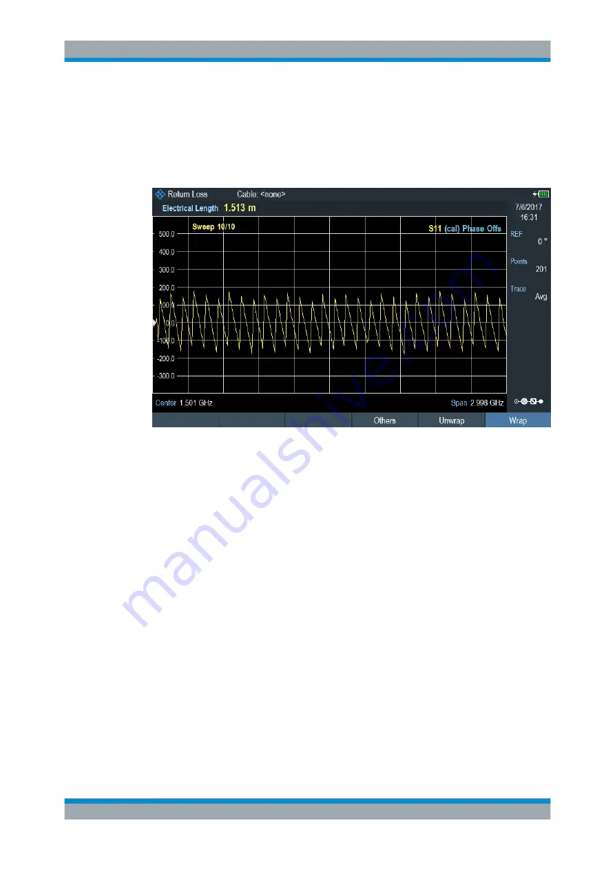 Rohde & Schwarz Cable Rider ZPH User Manual Download Page 144