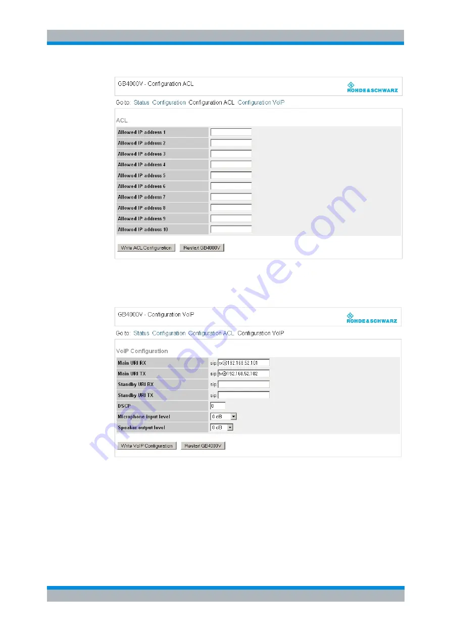 Rohde & Schwarz GB4000V Скачать руководство пользователя страница 40