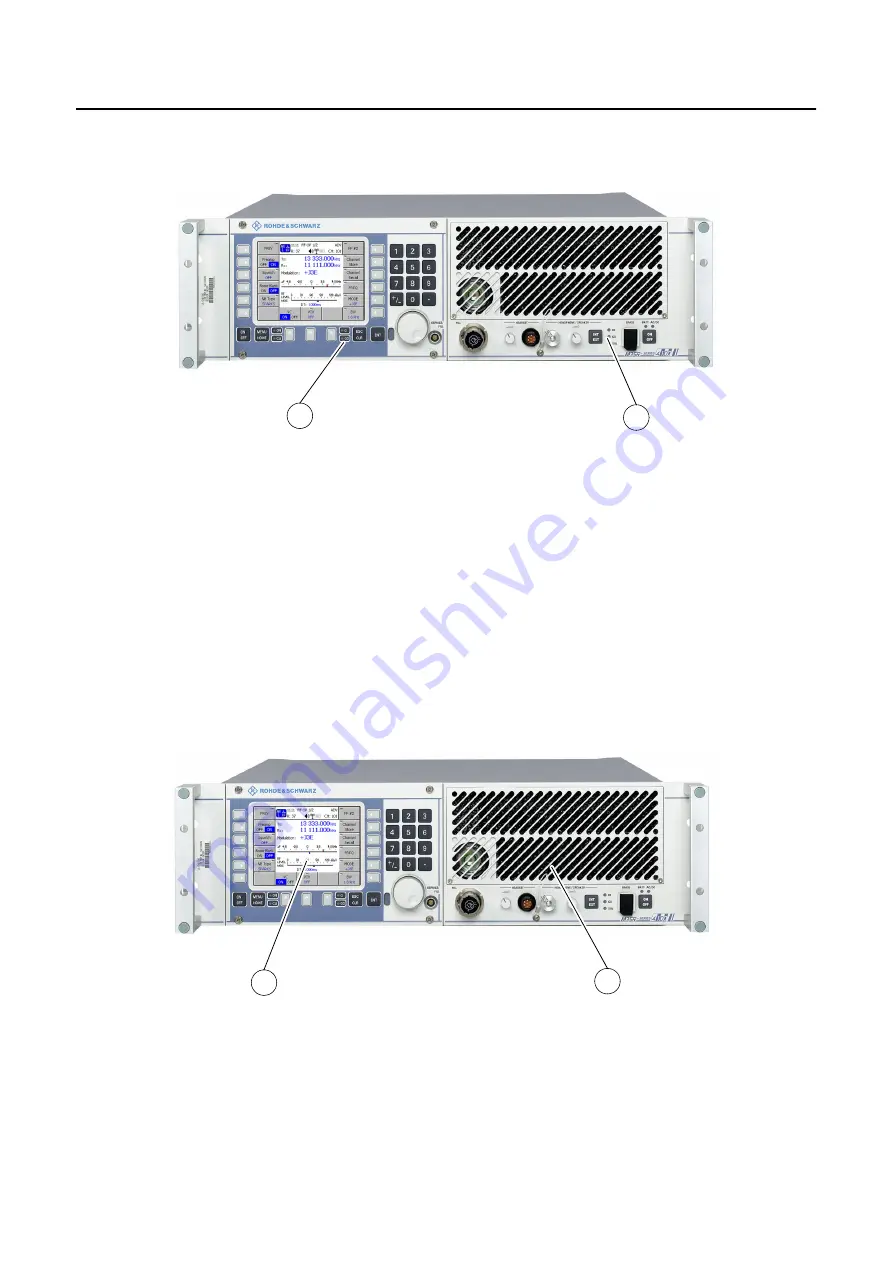 Rohde & Schwarz M3SR Series 4100 Service Manual Download Page 74