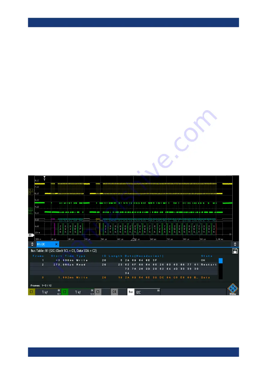 Rohde & Schwarz R&S RTB2000 Скачать руководство пользователя страница 215