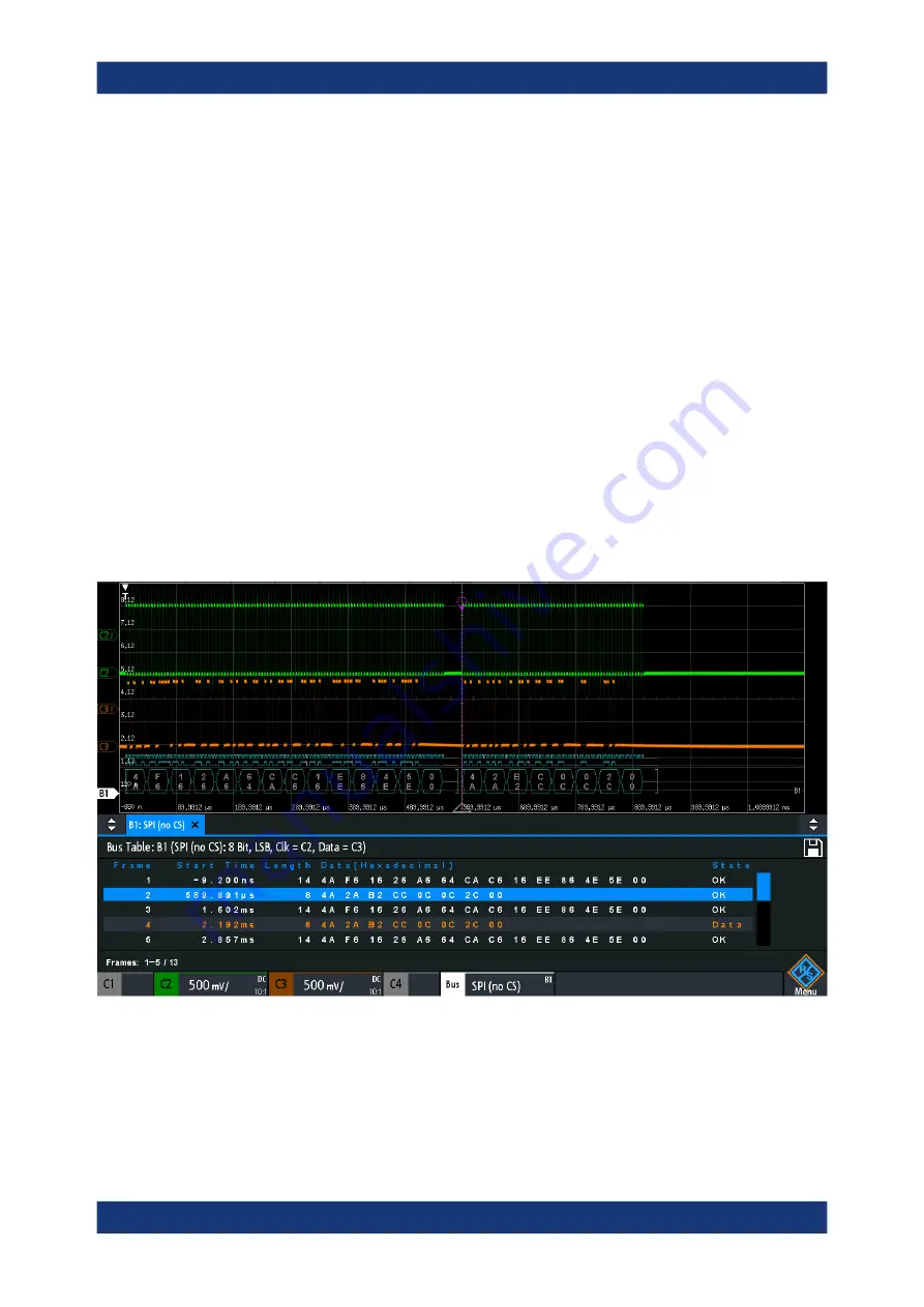 Rohde & Schwarz R&S RTB2000 Скачать руководство пользователя страница 228