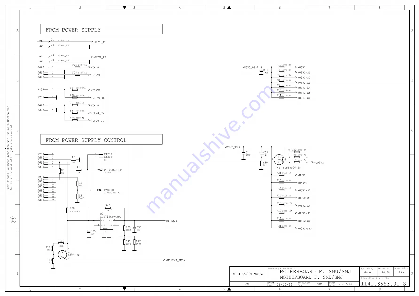 Rohde & Schwarz R&S SMU200A Service Manual Download Page 290