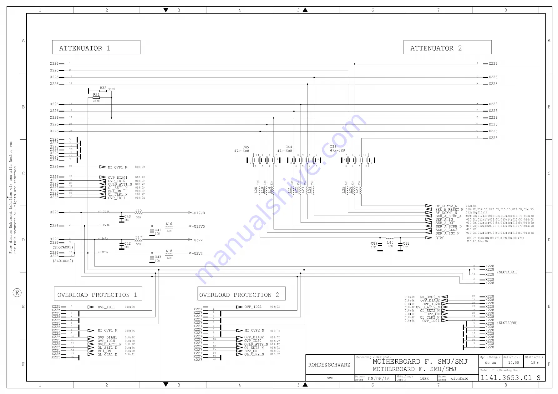 Rohde & Schwarz R&S SMU200A Service Manual Download Page 293