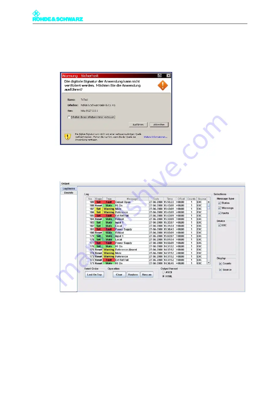 Rohde & Schwarz SCV8000E/R System Manual Download Page 141