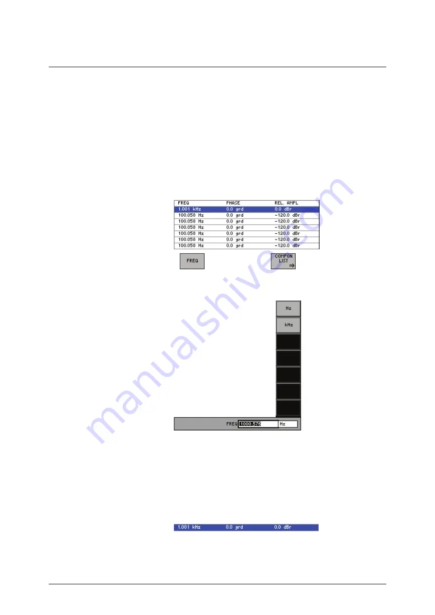 Rohde & Schwarz Smart Instruments UP300 Operating Manual Download Page 124