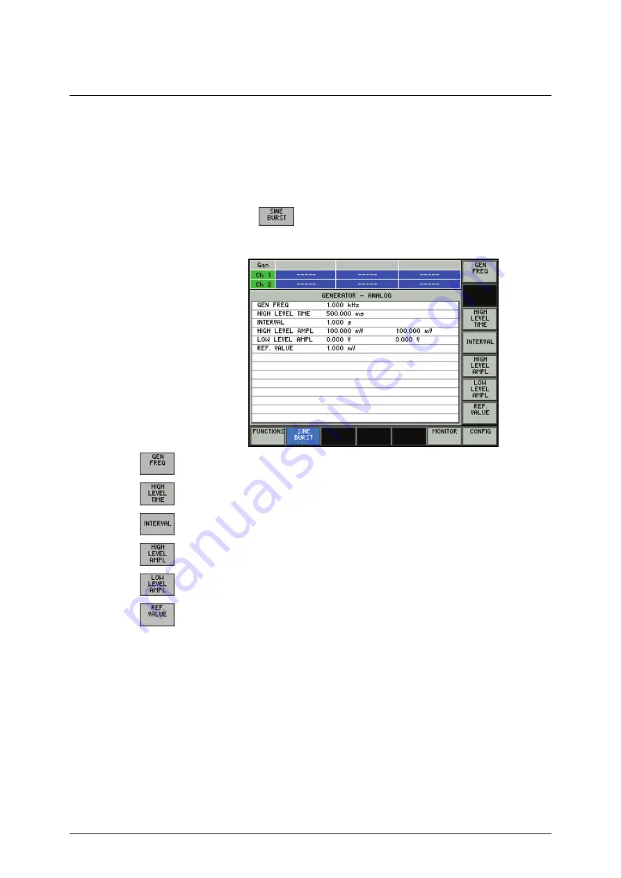 Rohde & Schwarz Smart Instruments UP300 Operating Manual Download Page 132