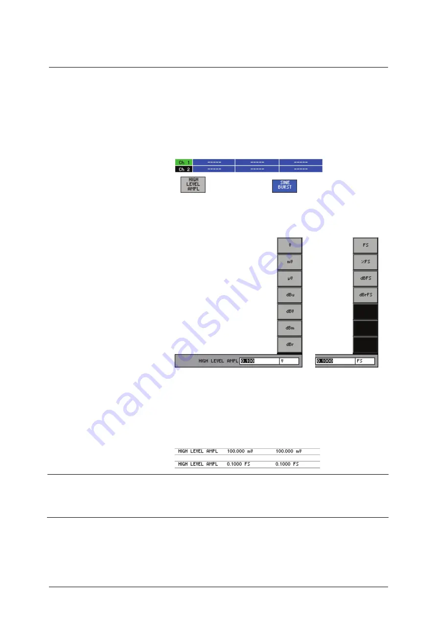 Rohde & Schwarz Smart Instruments UP300 Operating Manual Download Page 136