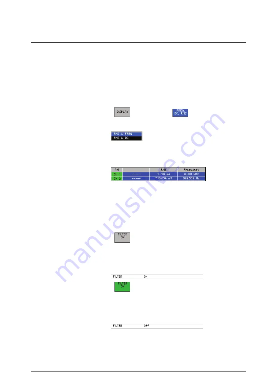 Rohde & Schwarz Smart Instruments UP300 Operating Manual Download Page 232