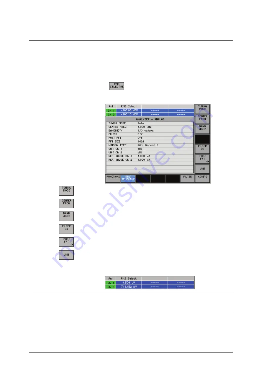 Rohde & Schwarz Smart Instruments UP300 Operating Manual Download Page 246