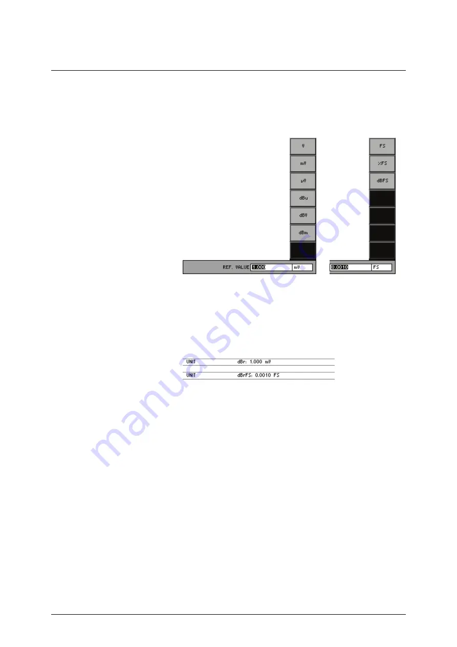 Rohde & Schwarz Smart Instruments UP300 Operating Manual Download Page 258