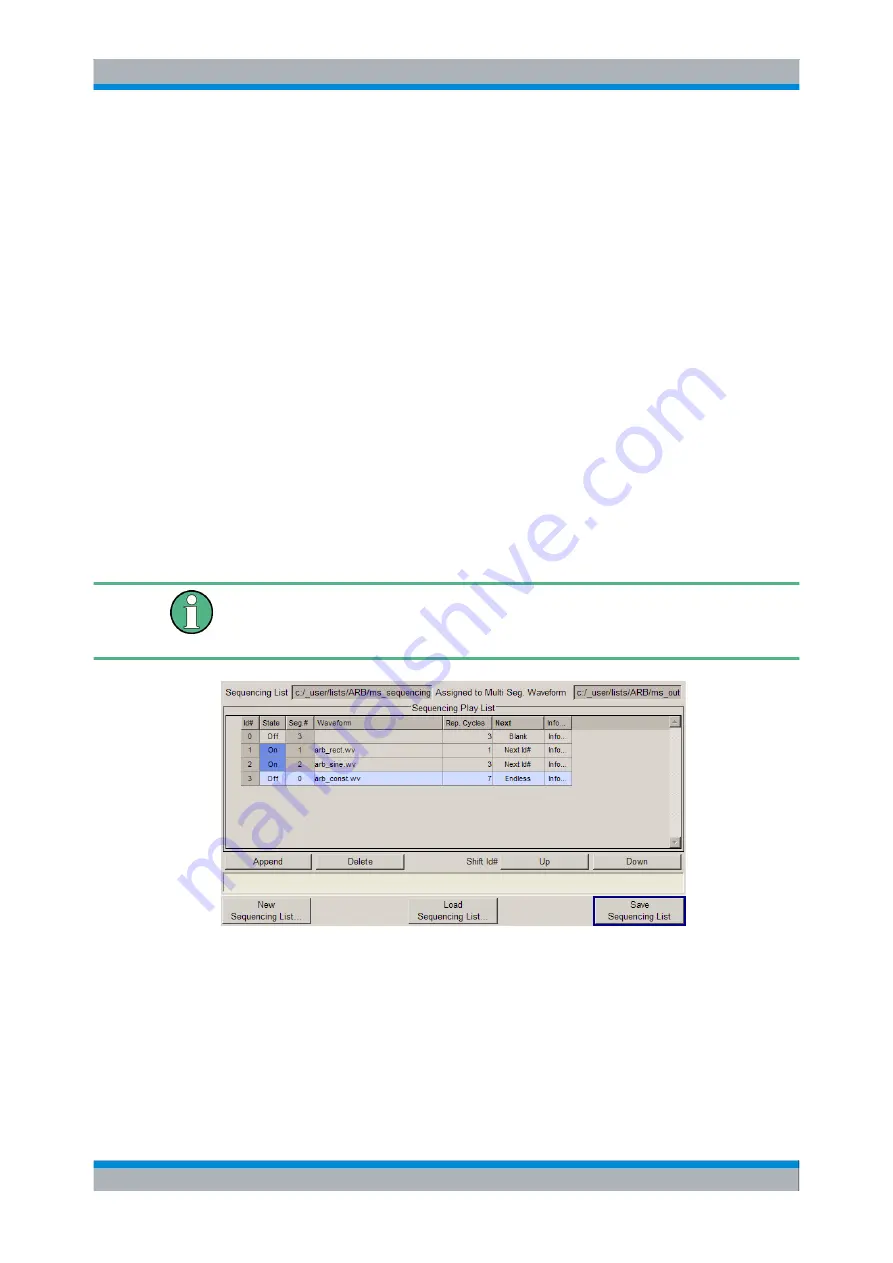 Rohde & Schwarz SMBV100A Manual Download Page 372