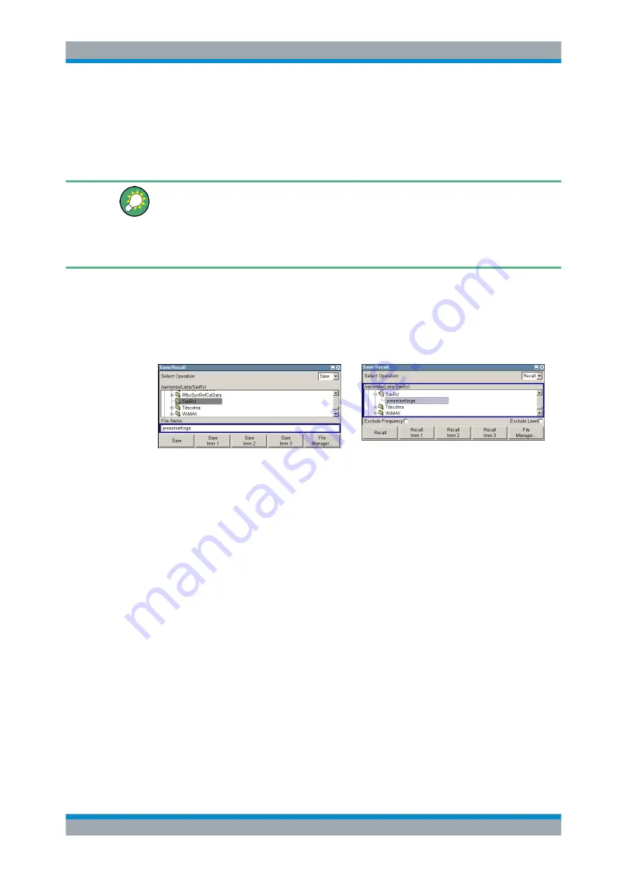 Rohde & Schwarz SMBV100A Operating Manual Download Page 122