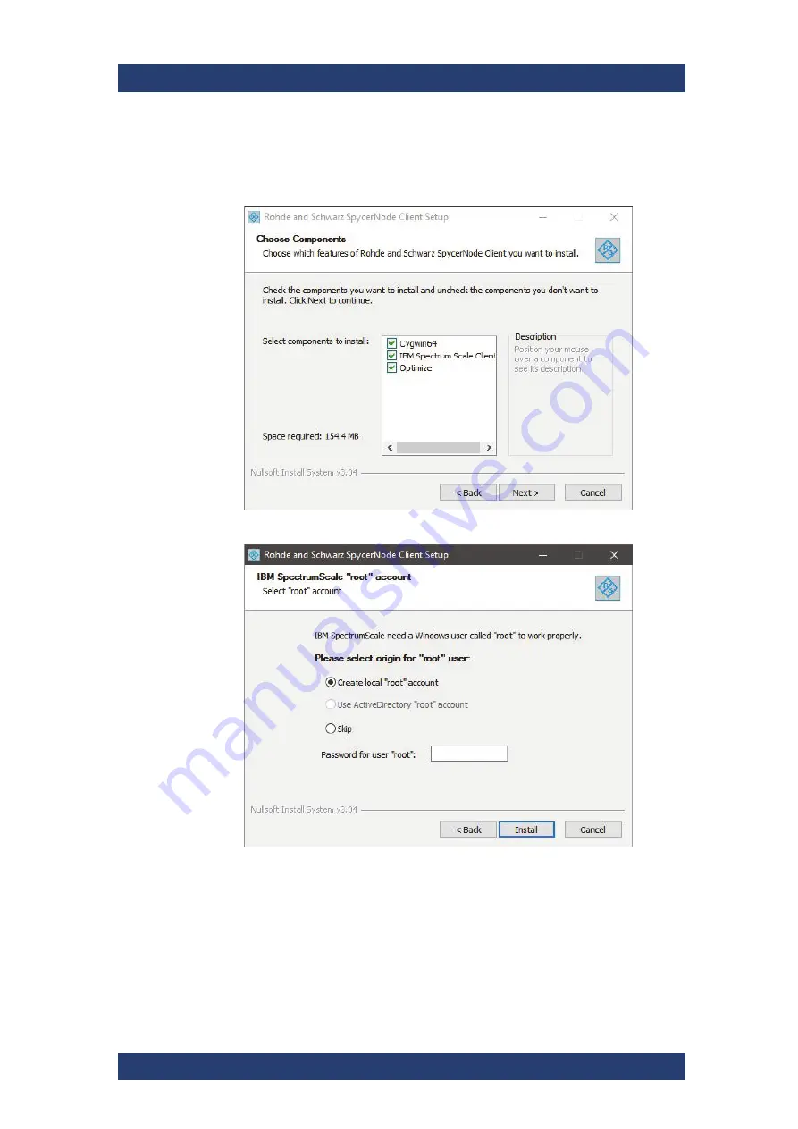 Rohde & Schwarz SpycerNode SC User Manual Download Page 61