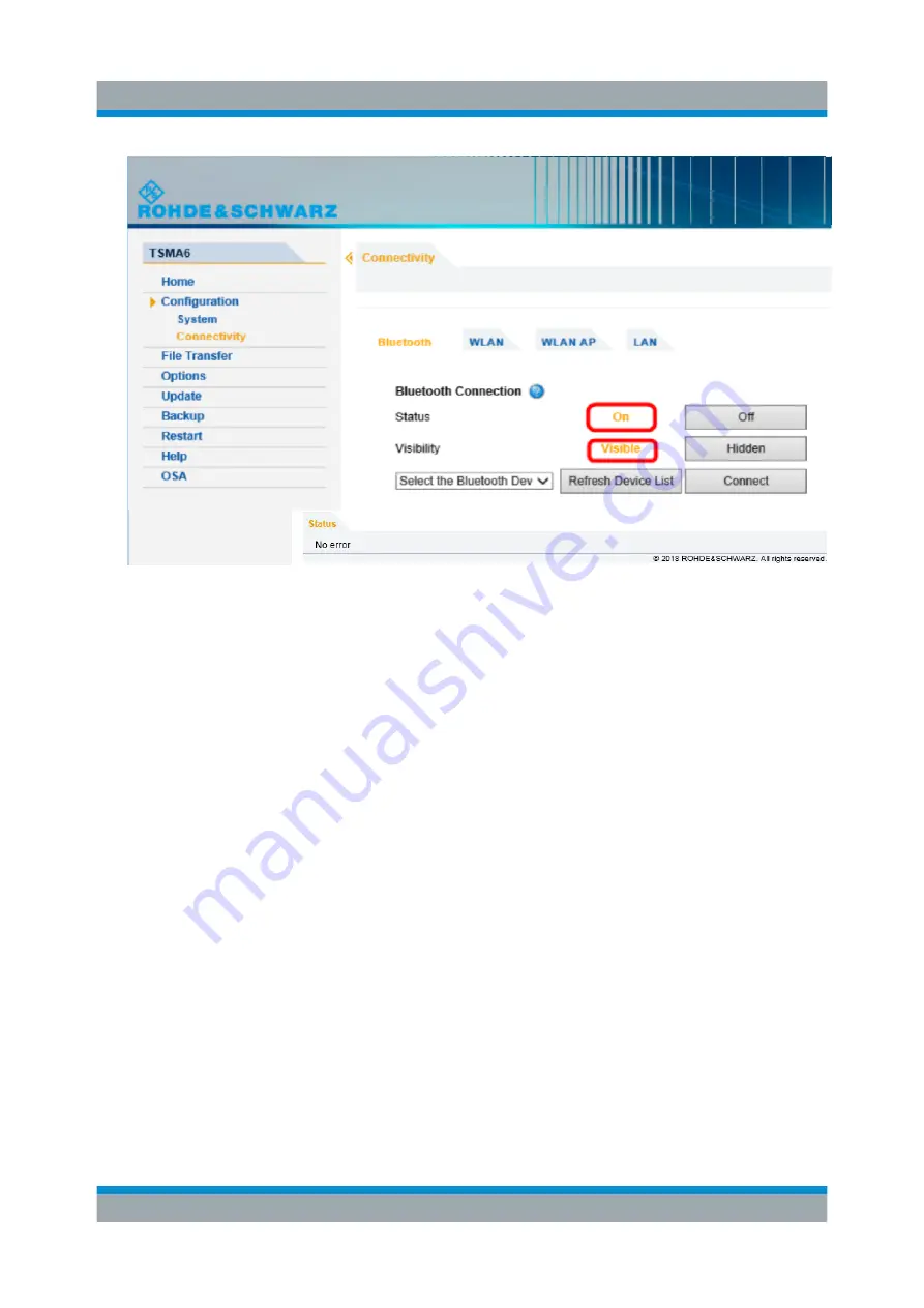 Rohde & Schwarz TSMA6 Series Getting Started Download Page 44