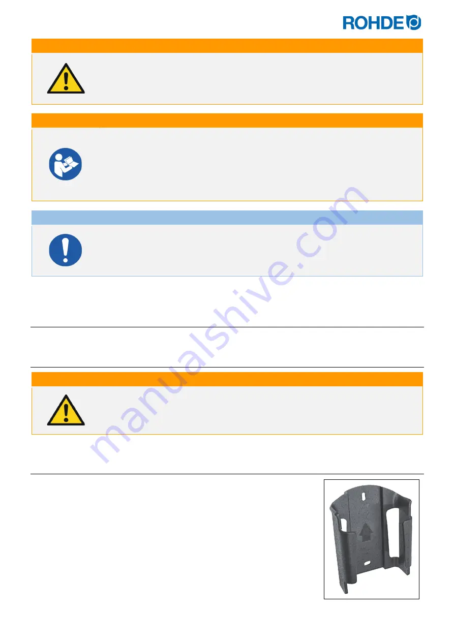 Rohde ST 630 Operation Manual Download Page 11