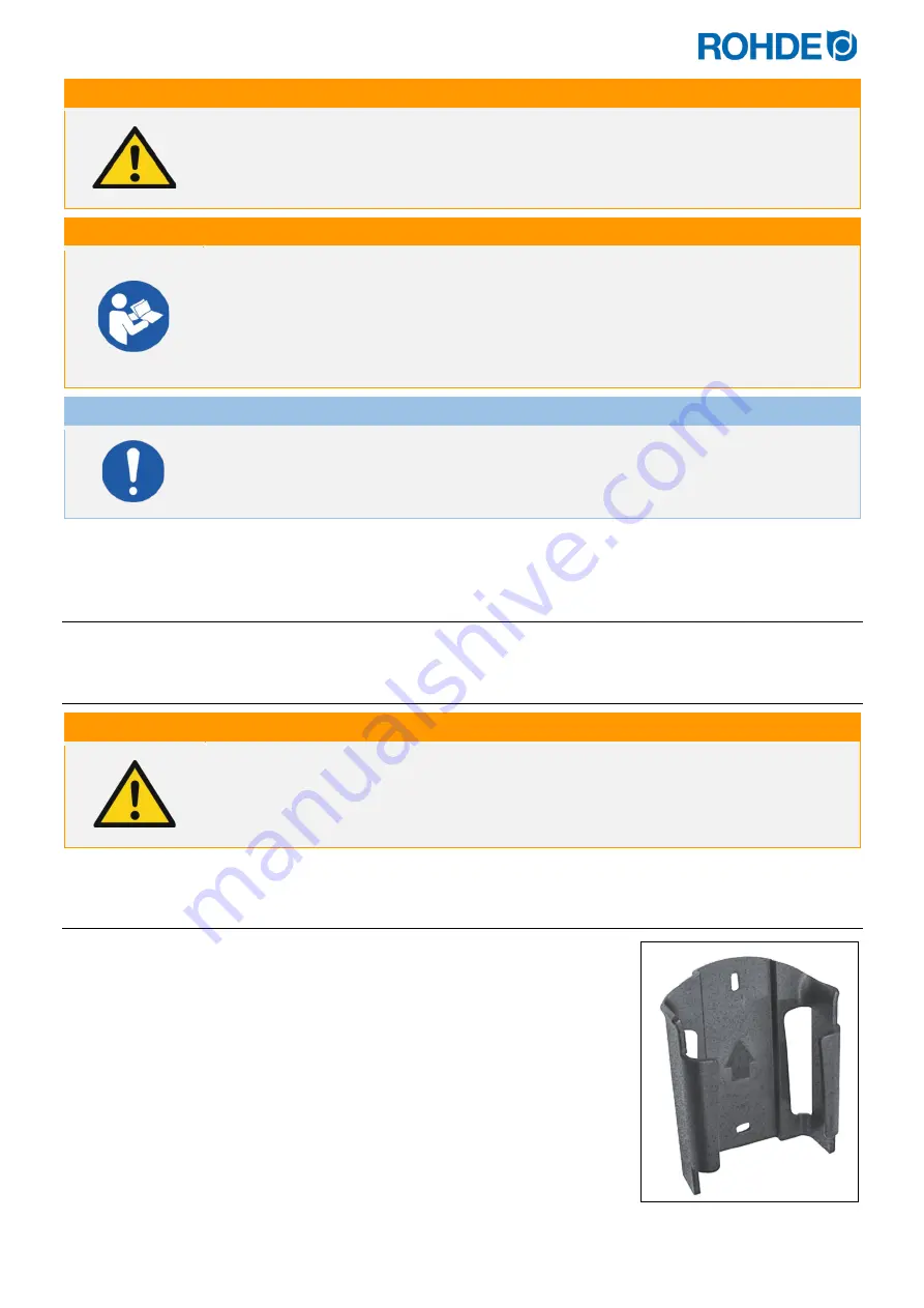 Rohde ST 630 Operation Manual Download Page 207