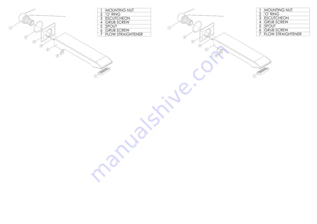 Rohl CASWELL CA2217STN Скачать руководство пользователя страница 2