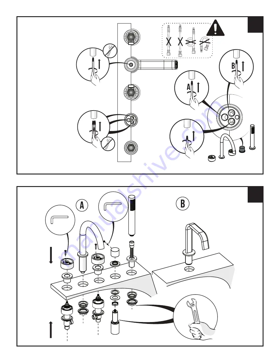 Rohl Eclissi EC05D5 Instruction Manual Download Page 2