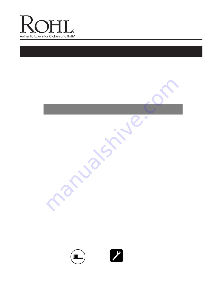 Rohl GKIT1655 Manual Download Page 8