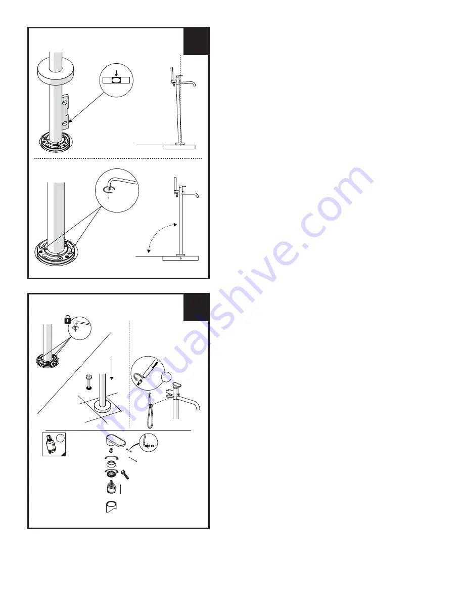 Rohl Miscelo MISC77250 Instruction Manual Download Page 3