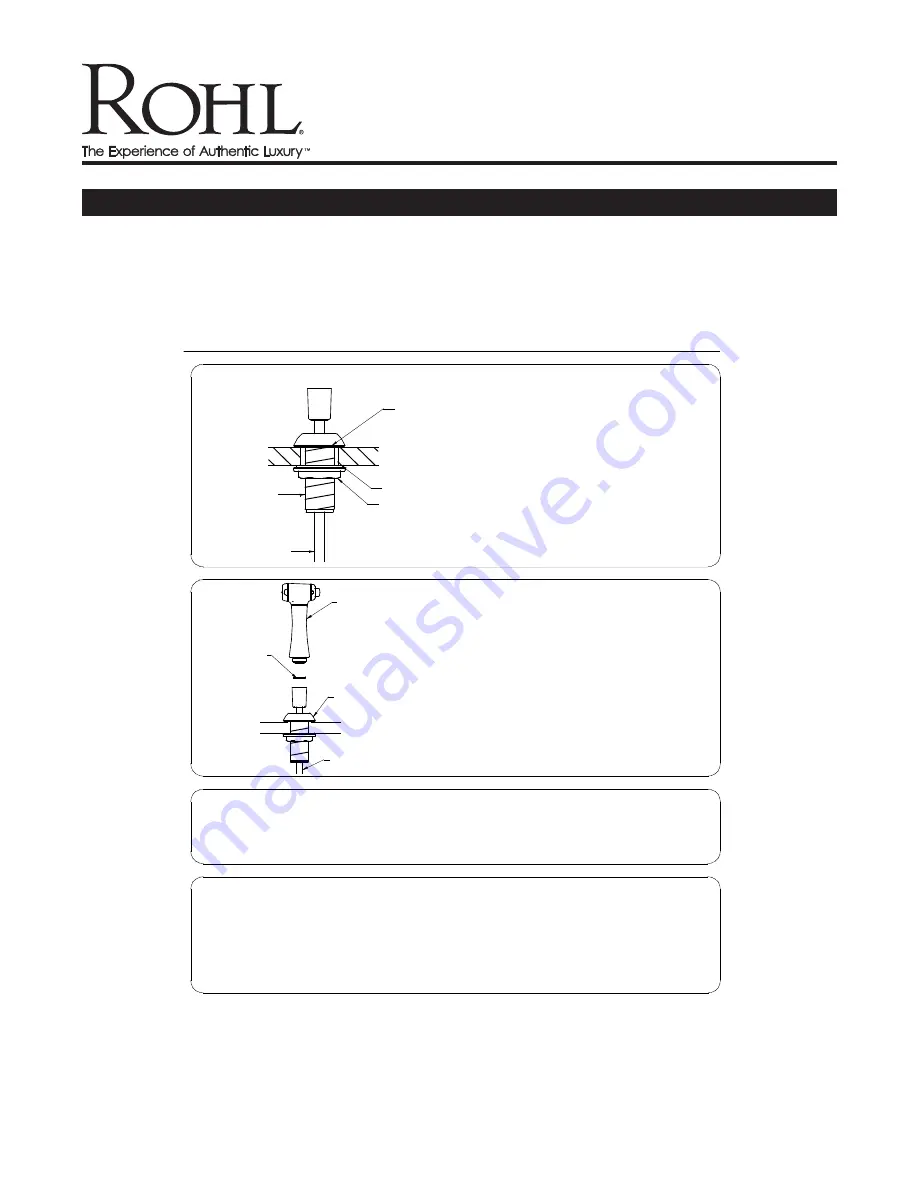 Rohl Perrin & Rowe U.4846LS-2 Скачать руководство пользователя страница 5