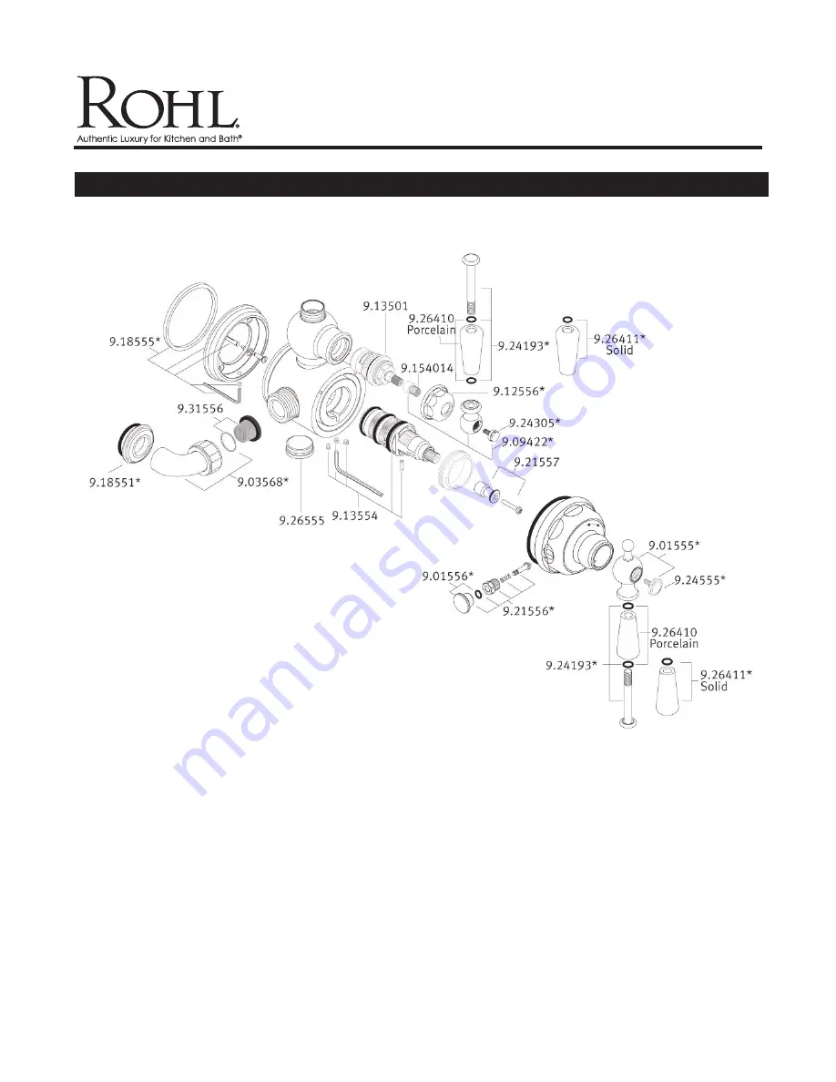 Rohl PERRIN & ROWE U.KIT1NL Скачать руководство пользователя страница 3