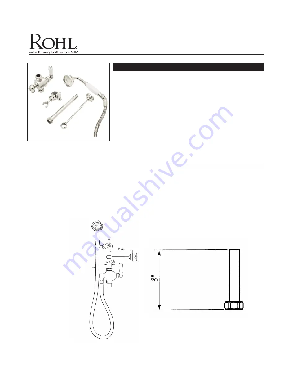 Rohl PERRIN & ROWE U.KIT1NL Скачать руководство пользователя страница 6