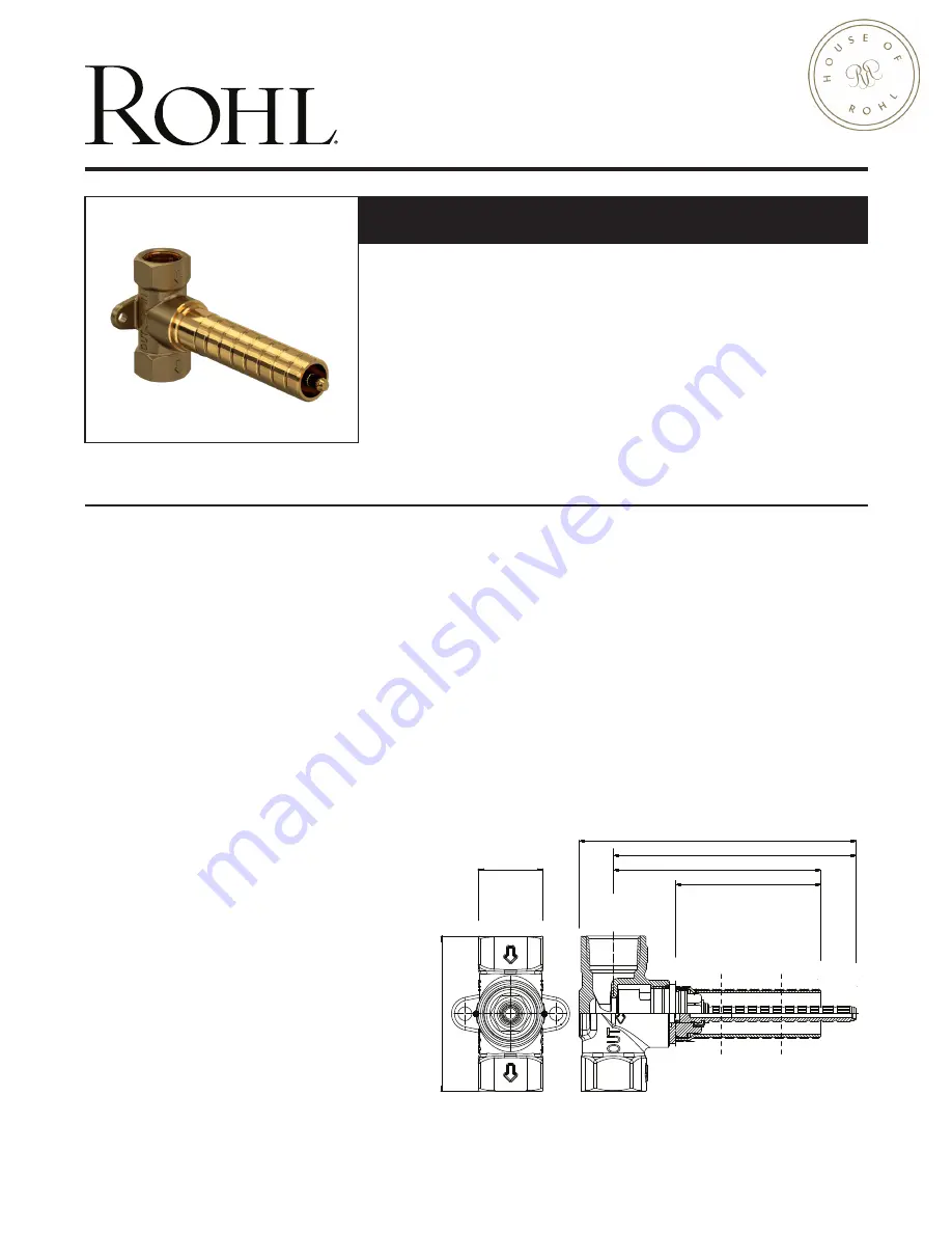 Rohl R1041R Скачать руководство пользователя страница 1