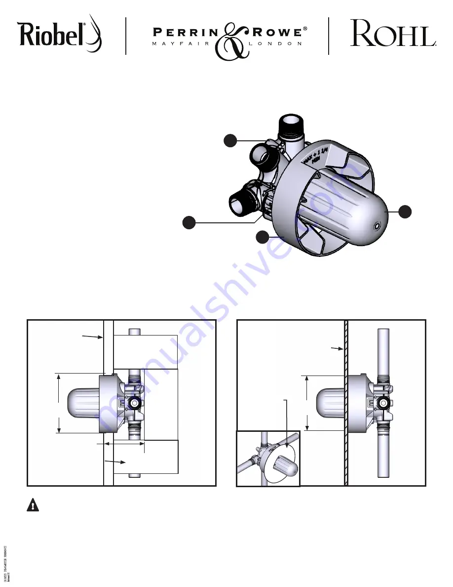 Rohl Riobel PERRIN ROWE R45 Скачать руководство пользователя страница 2