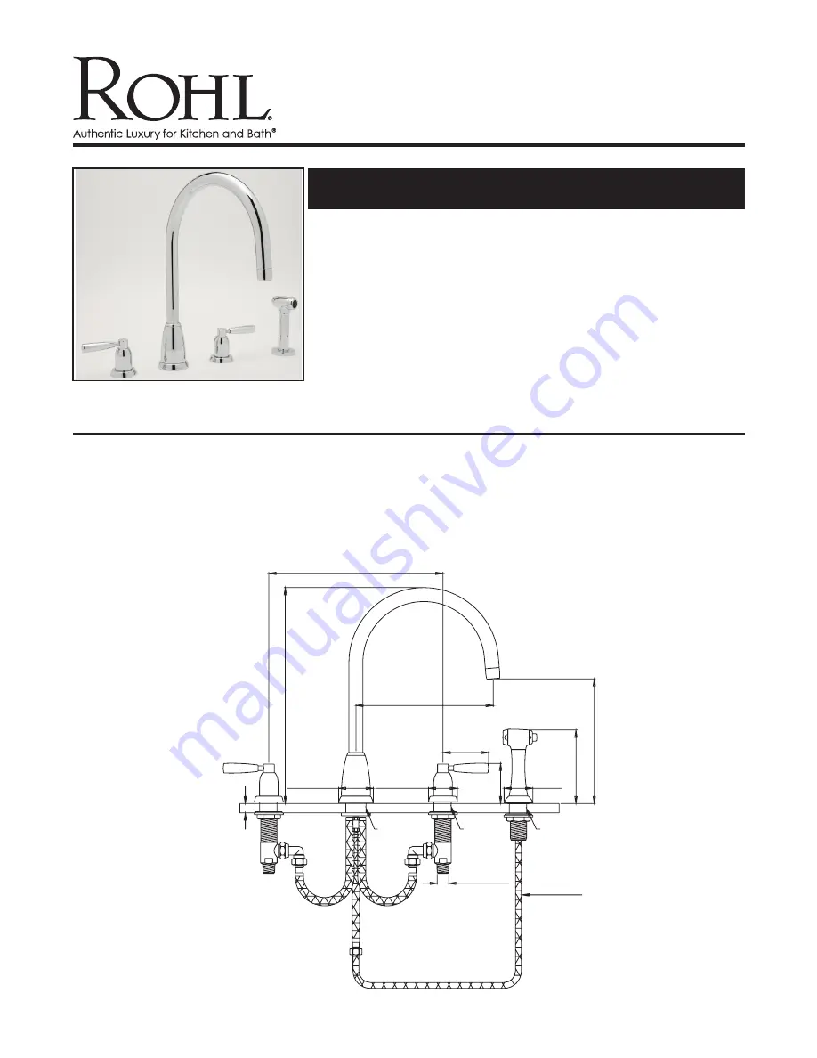 Rohl U.4891LS-2 Скачать руководство пользователя страница 1