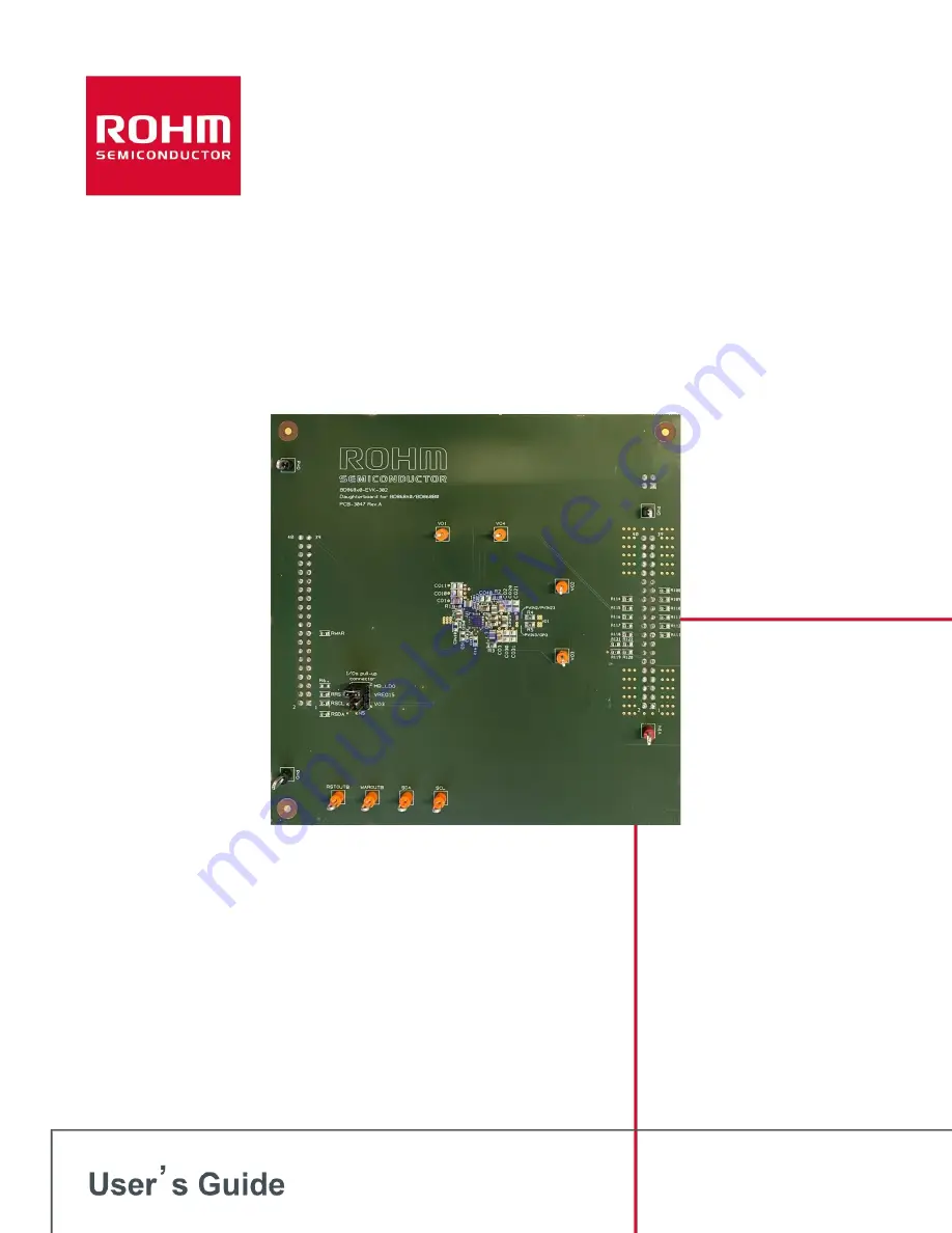 Rohm BD868 0MUF-C Series Скачать руководство пользователя страница 1