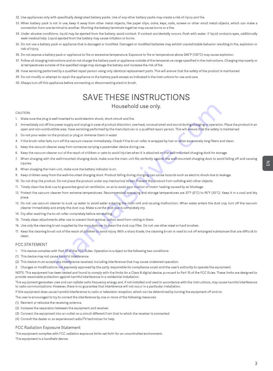 Roidmi XCQ06RM Operation Manual Download Page 4