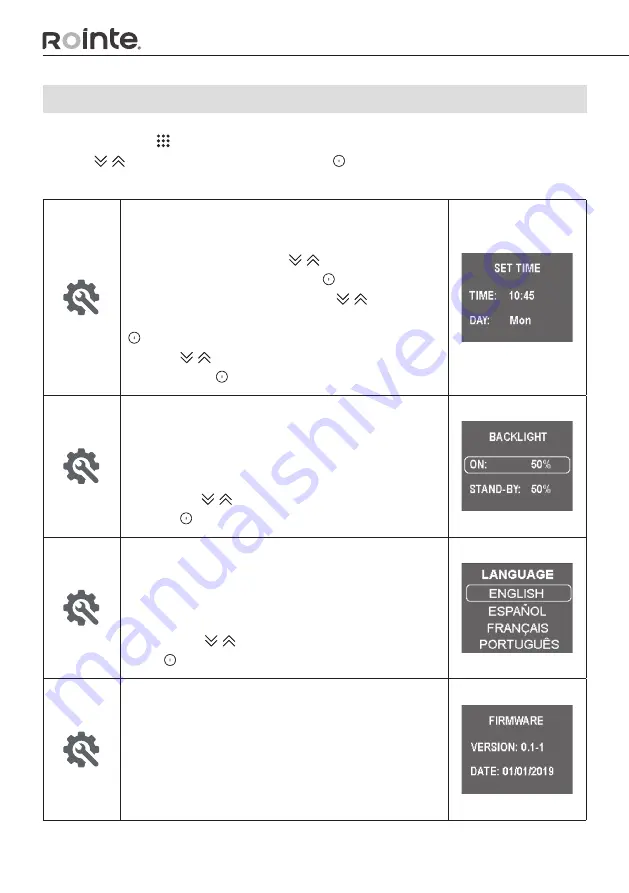 Rointe BRI0330RAD Installation And User Manual Download Page 38